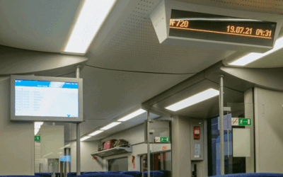 The first stop for train PIS repairs